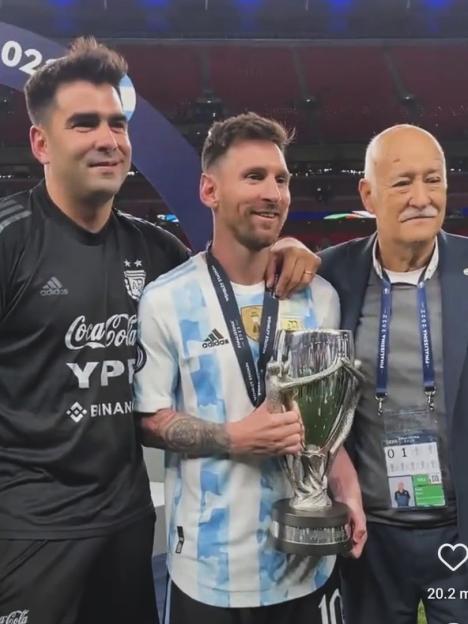 ‘Huge human being’ – Messi pays emotional tribute to Argentina hero who had huge impact on his career as he dies at 73