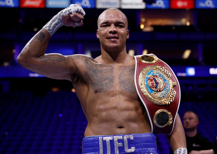 Fabio Wardley Discovers He's Britain's New Heavyweight Champion at the Airport and Cheers with Wine on the Plane!