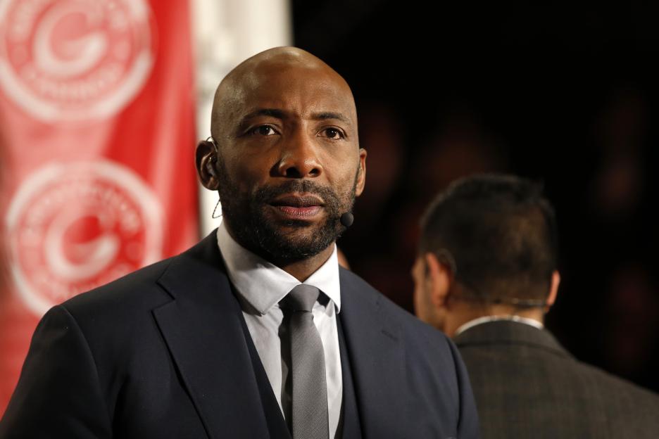 Johnny Nelson at the Darleys Perez v Anthony Crolla WBA Lightweight Title match.