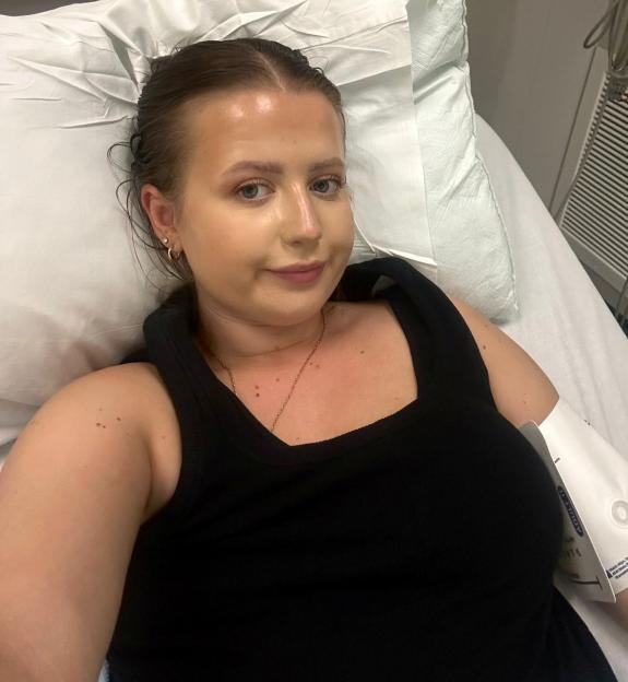 Police officer, 26, ticking off bucket list after stage 4 breast cancer diagnosis