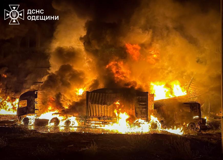 Chornomorsk port attack