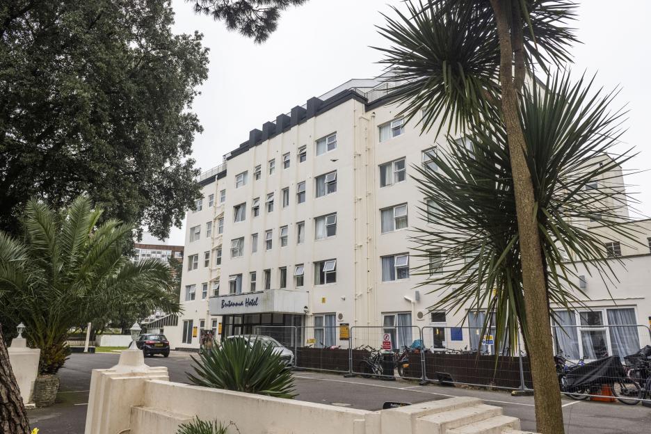 The Britannia Hotel in Bournemouth.