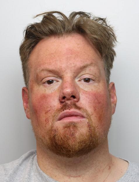 Mugshot of Paul Knight, the man who murdered his wife, Izzy Knight.