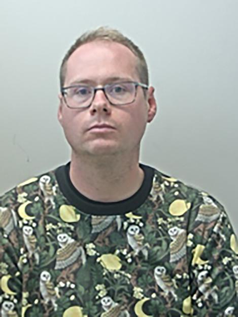 Mugshot of John McGowan-Fazakerley, convicted of allowing the death and sexual assault of a child.