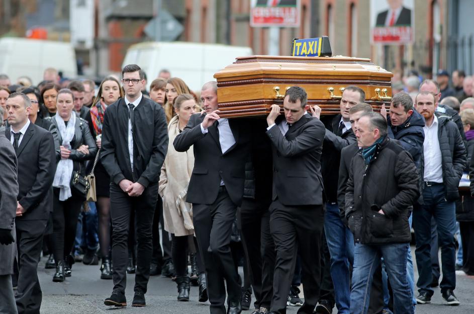 Funeral of Eddie Hutch