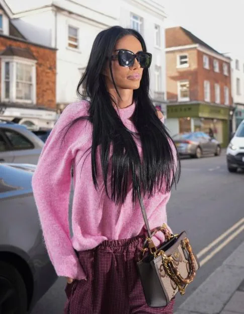 Katie Price arriving at Lewes Crown Court.