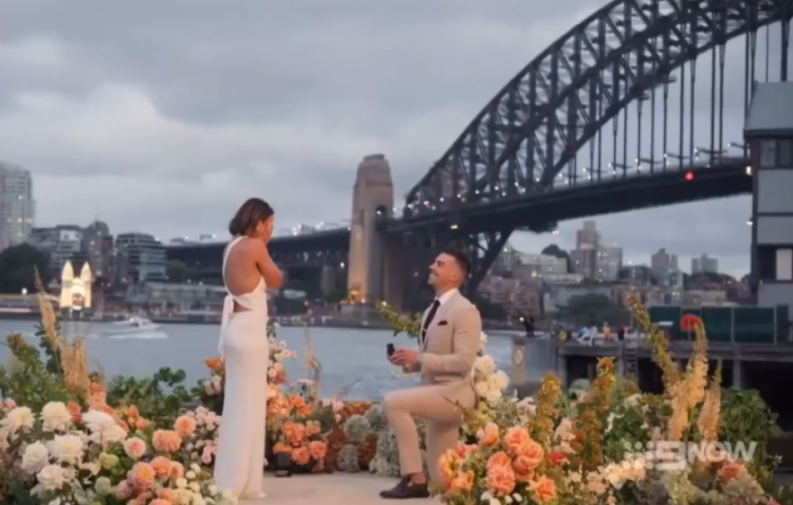 'Heartfelt Proposal: MAFS Bride Overwhelmed with Emotion During Groom's Dramatic Final Vows'