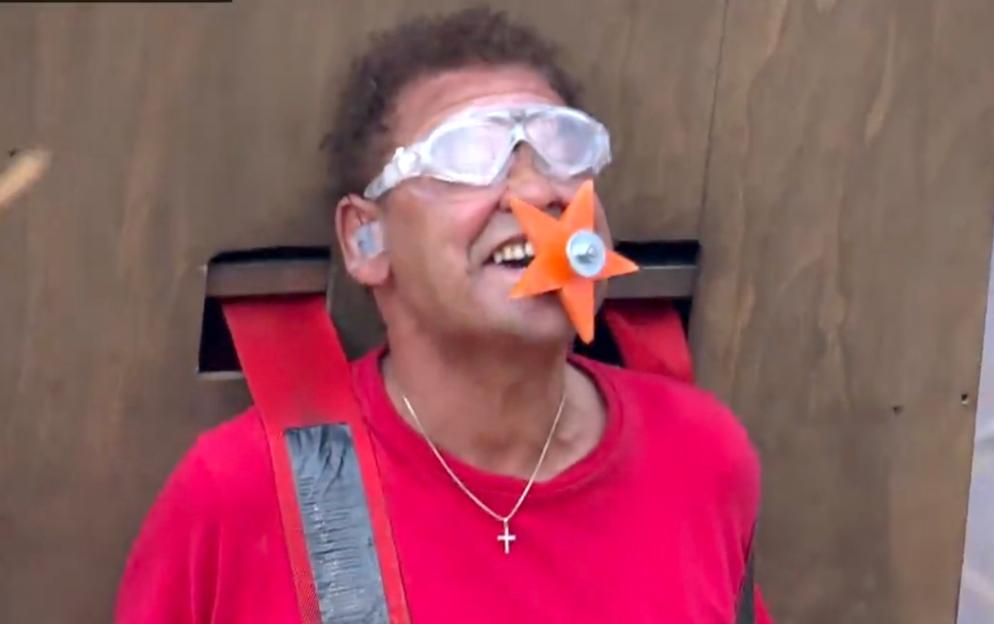 Craig Charles participating in a trial on "I'm A Celebrity... Get Me Out Of Here! South Africa".