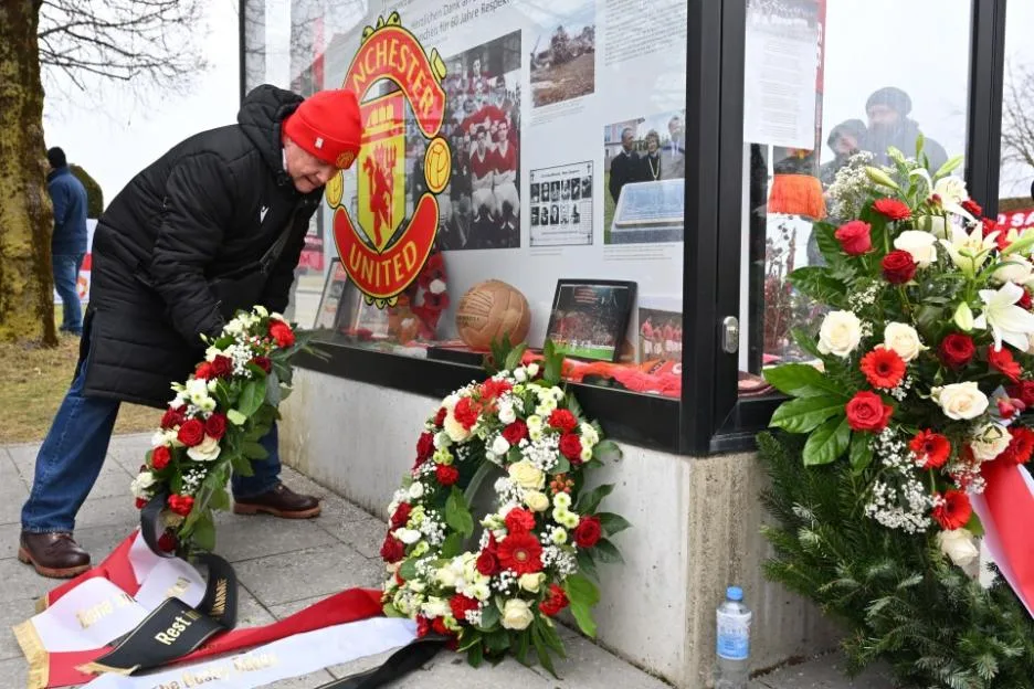 Man Utd Munich air disaster memorial smashed and looted by thieves with medals stolen in ‘disgusting’ act of vandalism