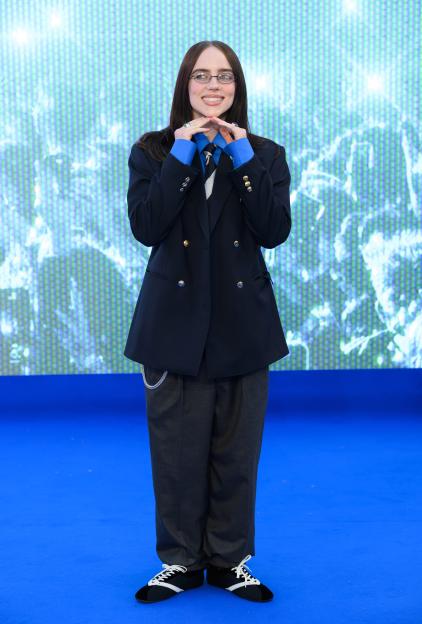 Billie Eilish attends the "Hit Me Hard And Soft: The Tour" UK Premiere.