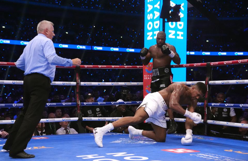 Anthony Joshua v Daniel Dubois - IBF Heavyweight Title Fight - Wembley Stadium