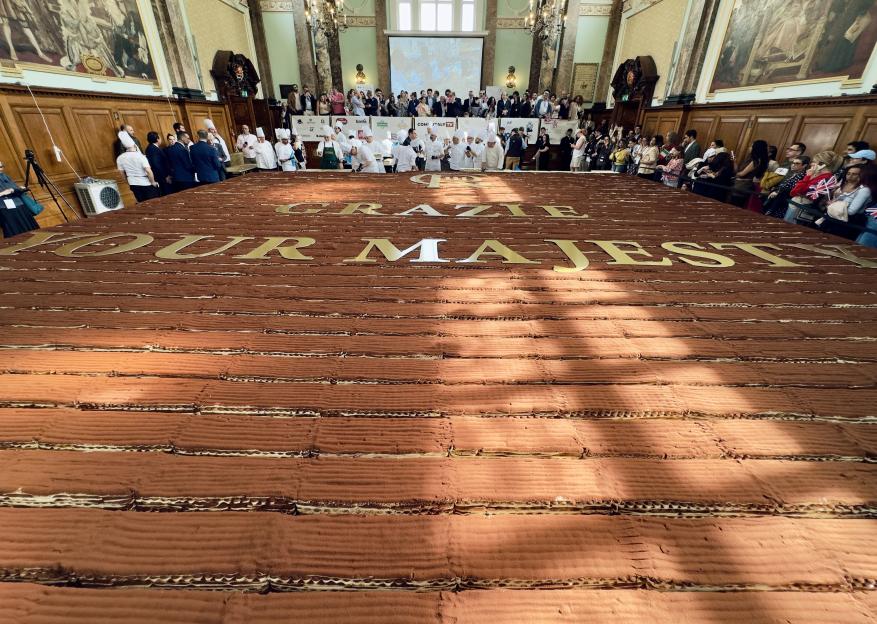 World's longest tiramisu record broken in London