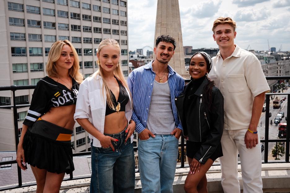 Maddie Ingoldsby, Aleksandra Isaeva, Cristian Priori, Lethabo Monametsi, and Mark Karmalita, new professional dancers for Strictly Come Dancing.