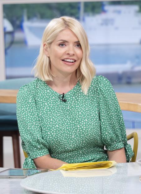Holly Willoughby on the "This Morning" TV show.