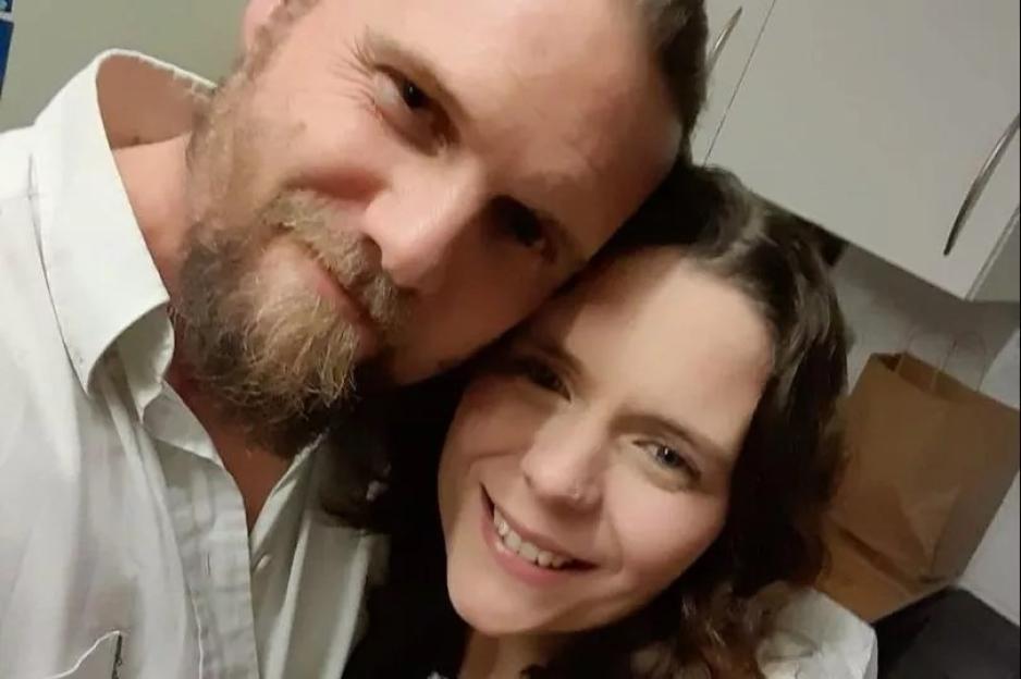 Photo of Kayleigh Coll and Chris Coll, a married couple who were found dead in a campervan.