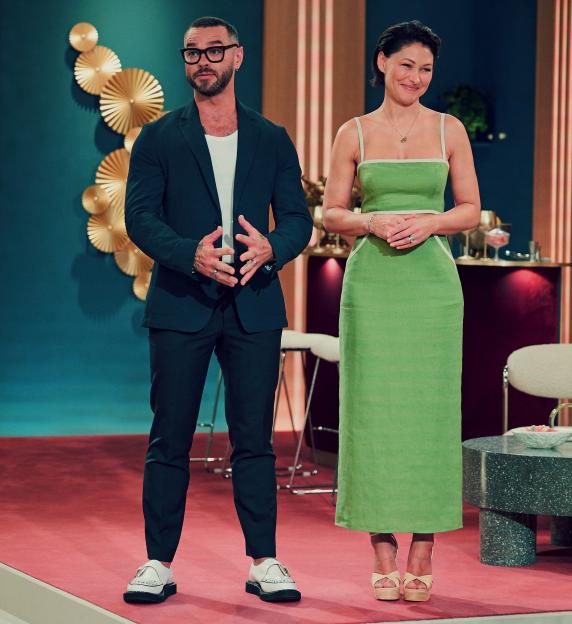 Matt Willis and Emma Willis hosting Love Is Blind: UK.