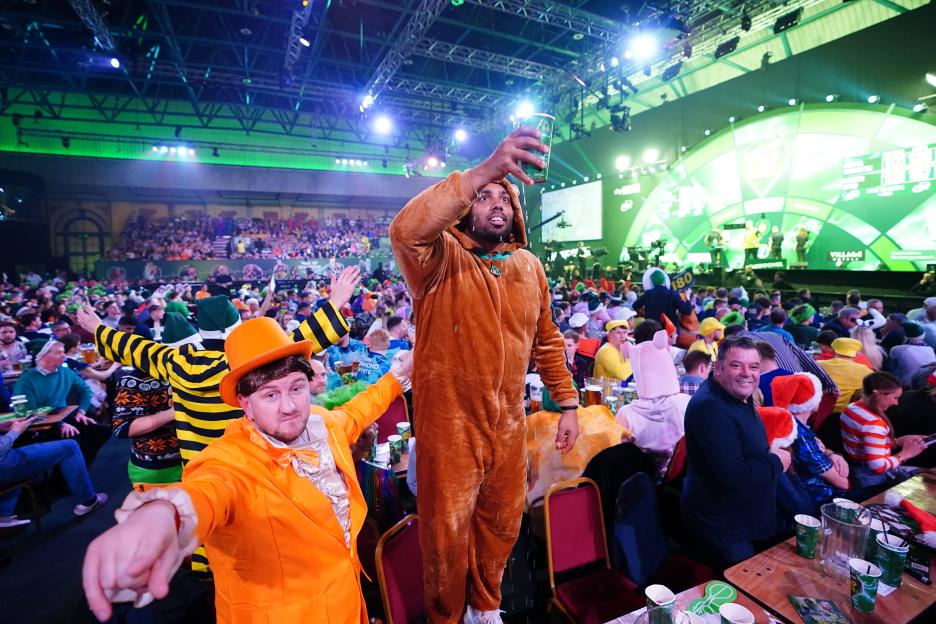 2024/25 Paddy Power World Darts Championship - Alexandra Palace - Day Eleven