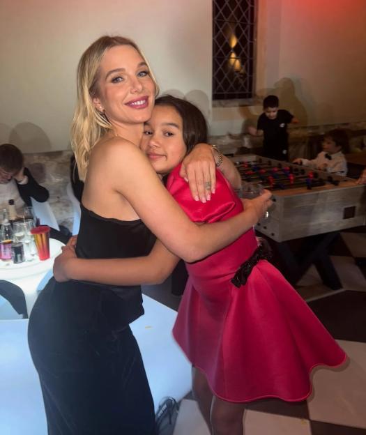 Helen Flanagan Dazzles in Strapless Black Dress While Ringing in the New Year with Her Kids After Car Crash