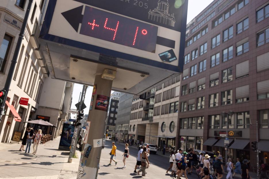 Heatwave in Berlin
