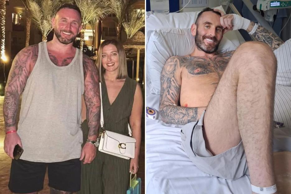 Dad's Battle for Life at 35: Stage 4 'Leather Bottle' Cancer Misdiagnosed as Hernia Behind His Acid Reflux