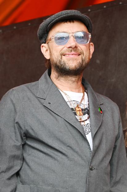 Damon Albarn performing at Roskilde Festival.