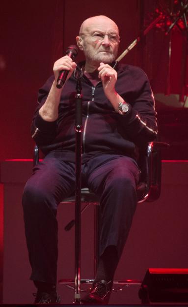 Phil Collins of Genesis performing at U Arena.