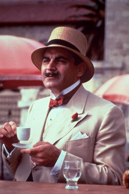 Hercule Poirot Enigme a Rhodes Triangle at Rhodes 1989 Saison 1 Real Renny Rye David Suchet. Collection Christophel ¿ ITV Plc / Granada International