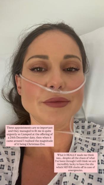 Louise Thompson candid posts