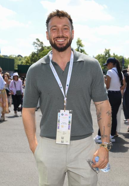 Sam Thompson at day one of the Wimbledon Tennis Championships.
