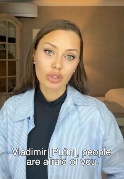 Glamorous Putin cheerleader and influencer Victoria Bonya, with 12.9 million followers, has starkly warned the dictator he is clueless about the chaos and misery caused by his regime in Russia, telling him that most Russians including top officials a
