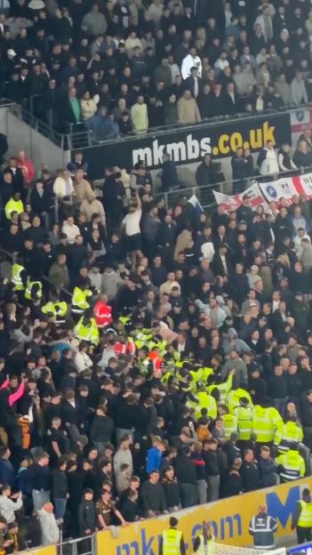Millwall Fans Confront Police as Chaos Erupts in Championship Play-Off Semi-Final Against Hull