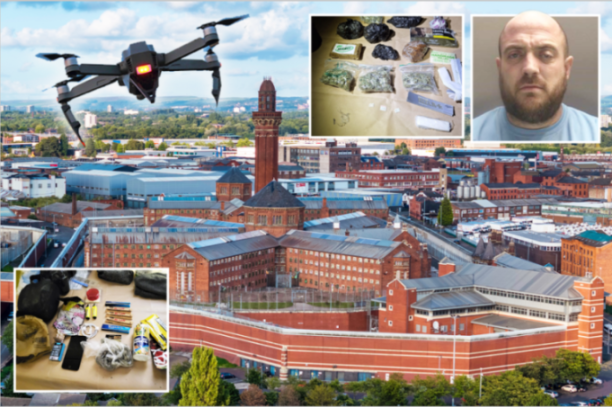 'Inside the Smuggling Rings Raking in £50k per Drop by Delivering Drones Packed with Drugs, Phones, and Fast Food to Inmates'