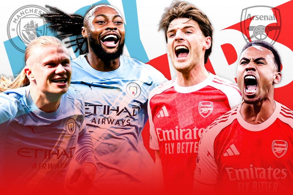 Man City vs Arsenal LIVE: Odegaard Starts as Gunners Gear Up for Title Showdown – Stay Tuned for Updates!