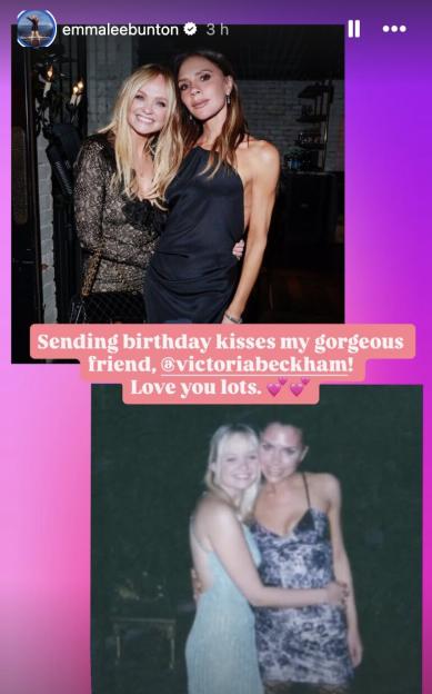 Spice Girls Celebrate Victoria Beckham's Birthday with Heartwarming Throwback Photos Honoring Their 'Posh' Bandmate!