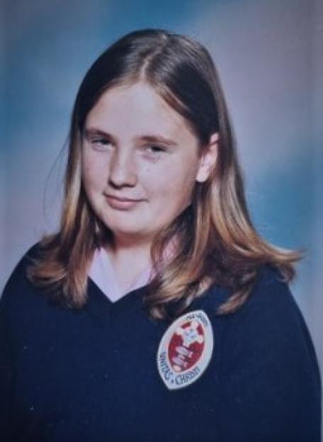 School picture of Christina O'Connor.