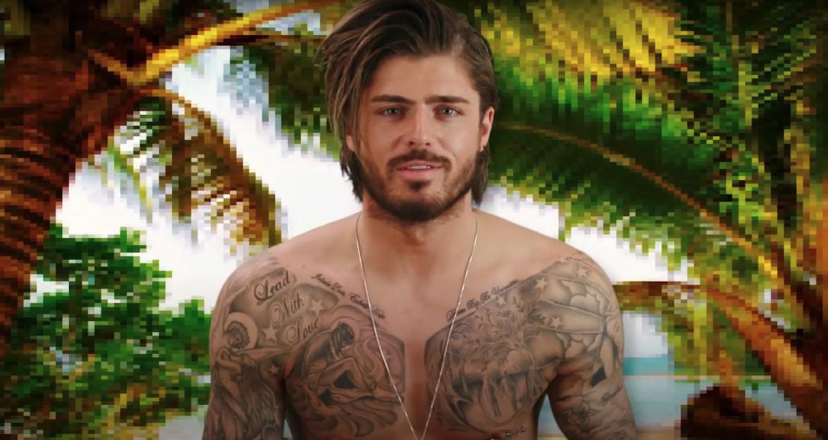 Sam Reece on Ex on the Beach.