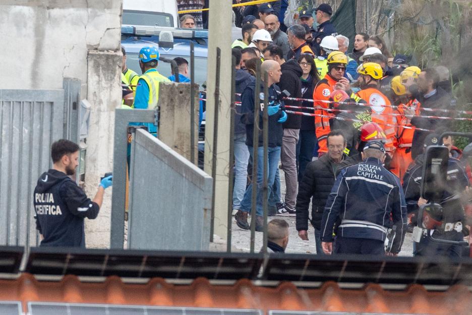 Explosion of a Gas Cylinder in Rome, Collapses a Building and Involves Others - 22 Mar 2026
