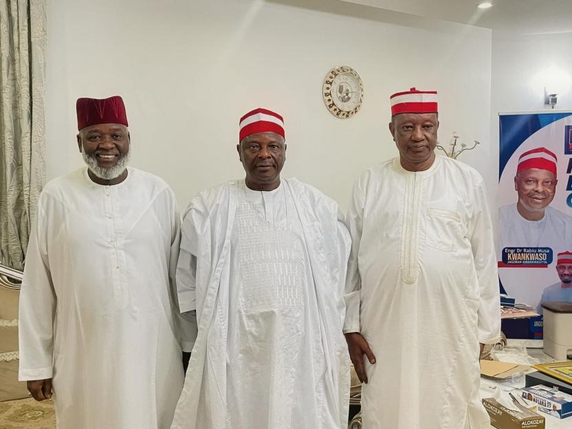 Kwankwaso Introduces Gwarzo as Kano's NDC Governorship Candidate