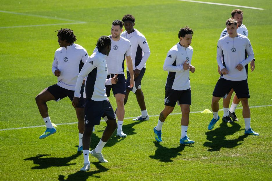 Manchester United Training Session