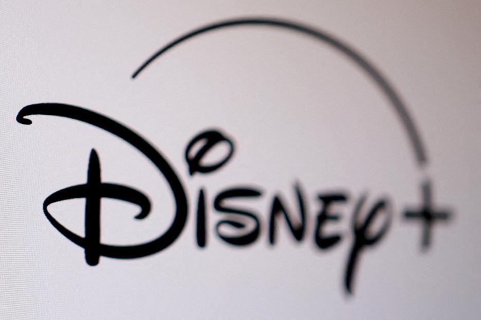 : Illustration shows Disney+ logo