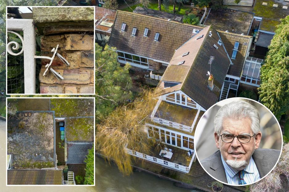 Rolf Harris' Decaying Mansion Hits Auction with Jaw-Dropping £2 Million Price Cut
