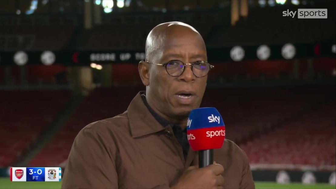 "Ian Wright Calls for More Respect for Martinelli After Shock at His Treatment"