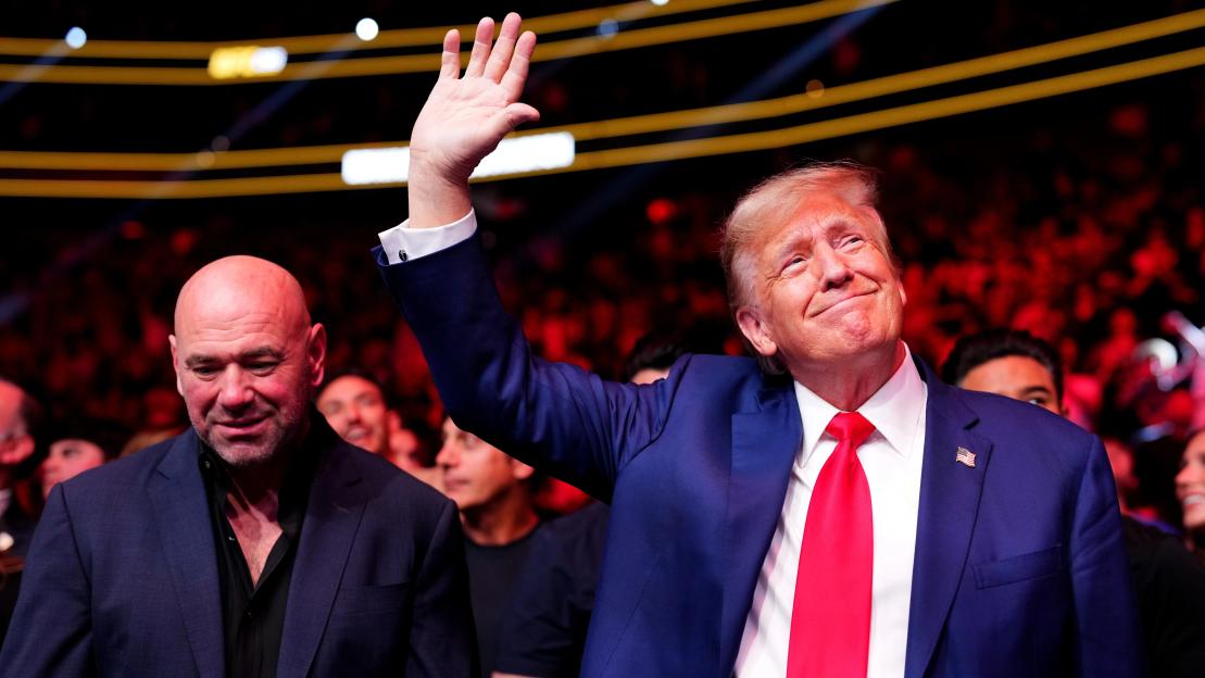 'Donald Trump Shocks Fans with Surprise Fight: Requests Late UFC Card Change from Dana White'