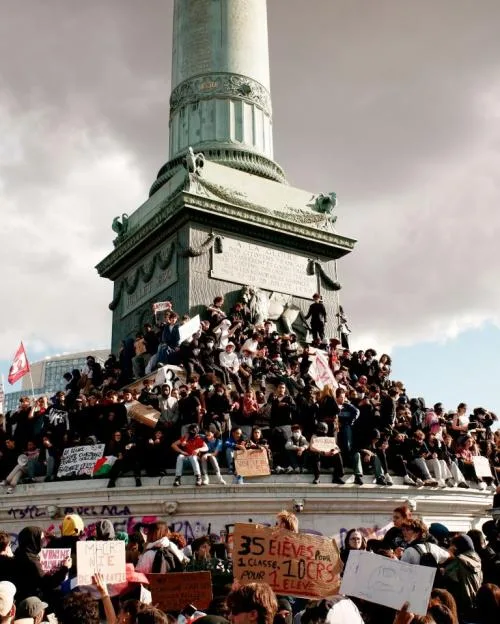 Protest In Paris, France - 08 Oct 2026