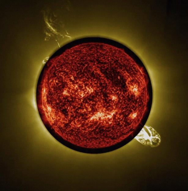 Stunning New Video Reveals 10,000°C Plasma Towers Erupting into Space After Scientists Create 'Fake Eclipse'