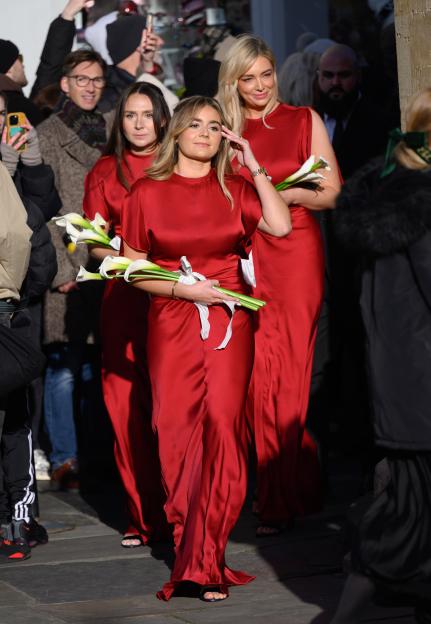 BESTPIX: The Wedding Of Adam Peaty And Holly Ramsay At Abbey Church Of Saint Peter And Saint Paul