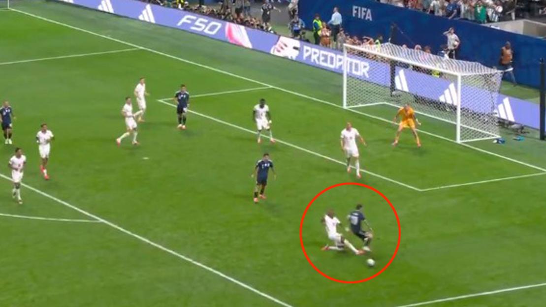 England Fans Outraged: Argentina's Winning Goal Controversially Stands Despite Messi's Stomp!