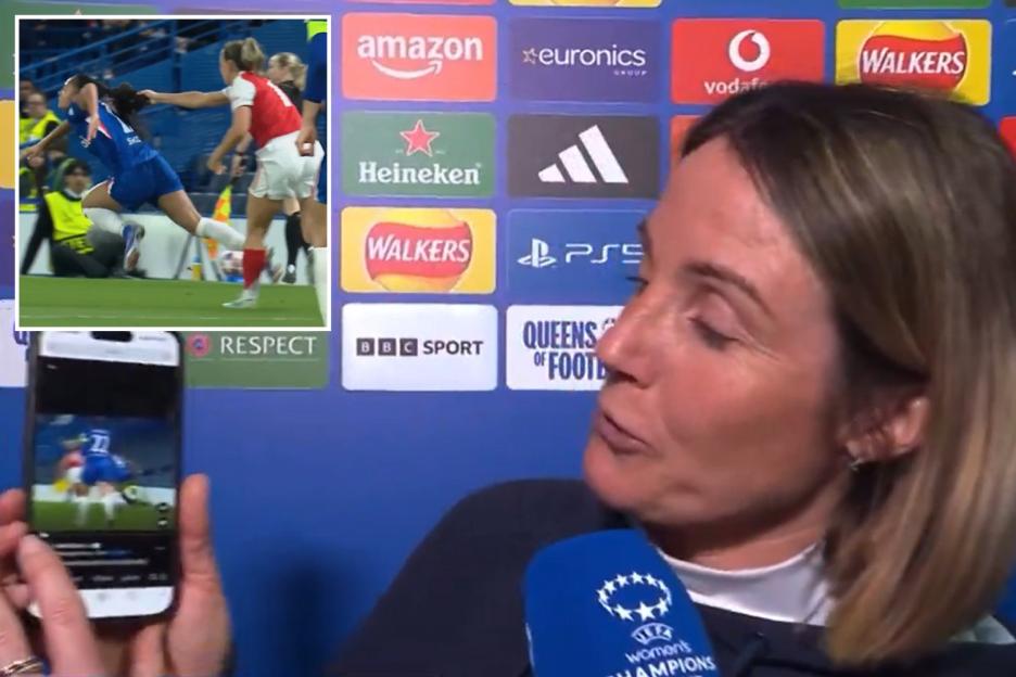 Chelsea Manager Takes Unusual Step in Fiery Post-Match Interview Following Arsenal Red Card