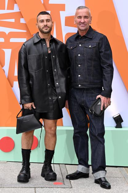 Stavros Agapiou and DJ Fat Tony attending the Royal Academy Summer Exhibition Preview Party 2024.