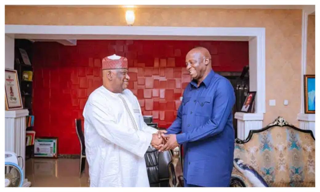 APC's Nentawe Connects with Kano NDC Senator Rufai Hanga: Key Discussion Highlights Revealed!